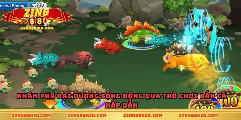 Khám phá đại dương sống động qua trò chơi bắn cá hấp dẫn